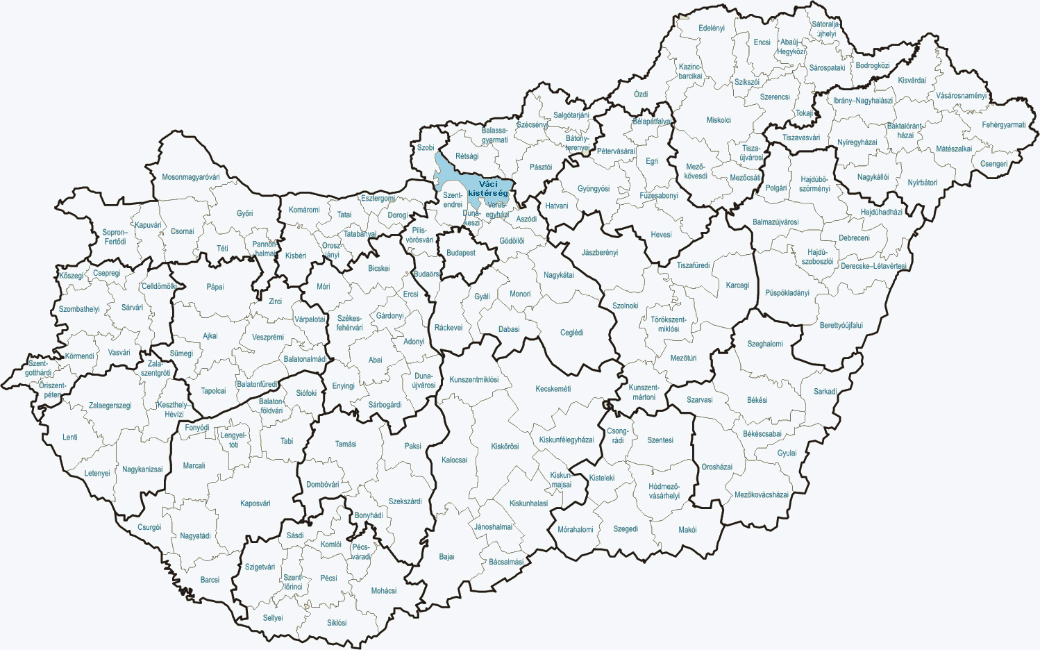 magyarország térkép vác Dunakanyar Többcélú Önkormányzati Kistérségi Társulás magyarország térkép vác